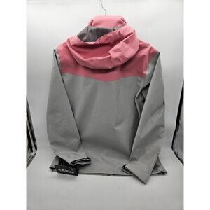 New Ladies FXR Adventure Tri-Laminate Gray and Pink Jacket, Large